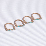 Cha Cha Ring in Turquoise + Moonstone