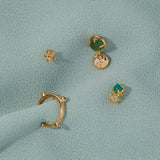 Dot Earcuff in Turquoise