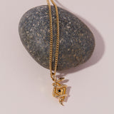 Sidewinder Necklace in Moonstone