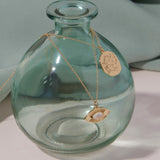 Snake Eye Necklace in Moonstone
