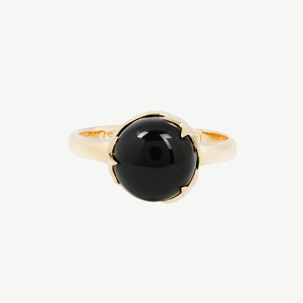 Under The Stars Ring in Black Onyx - READY TO SHIP