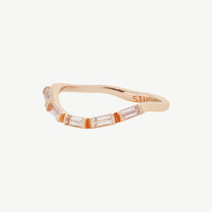 Bridge Ring in Topaz