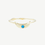 Crescent Ring in Turquoise - READY TO SHIP