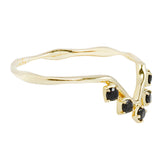 Cleo Ring in Black Spinel - READY TO SHIP