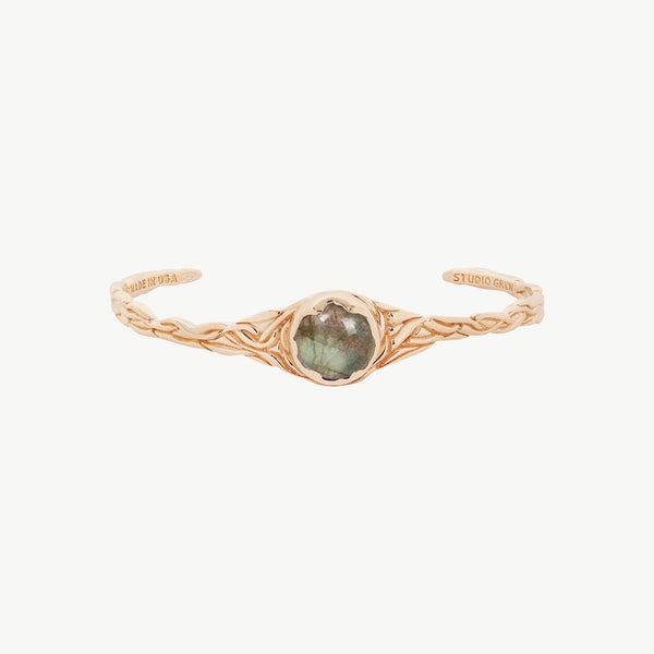 Vine Cuff in Labradorite