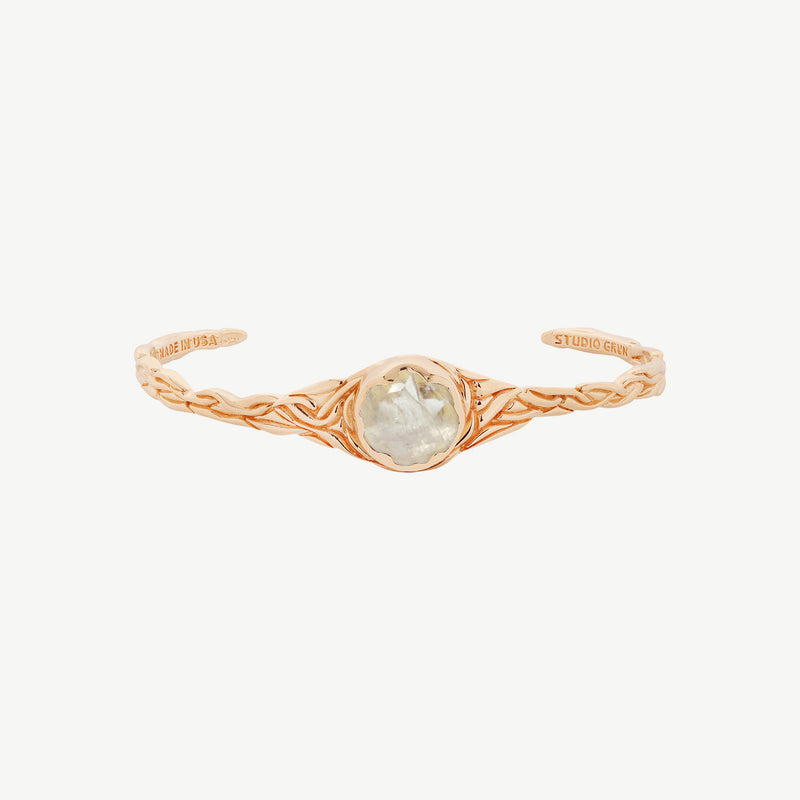 Vine Cuff in Moonstone