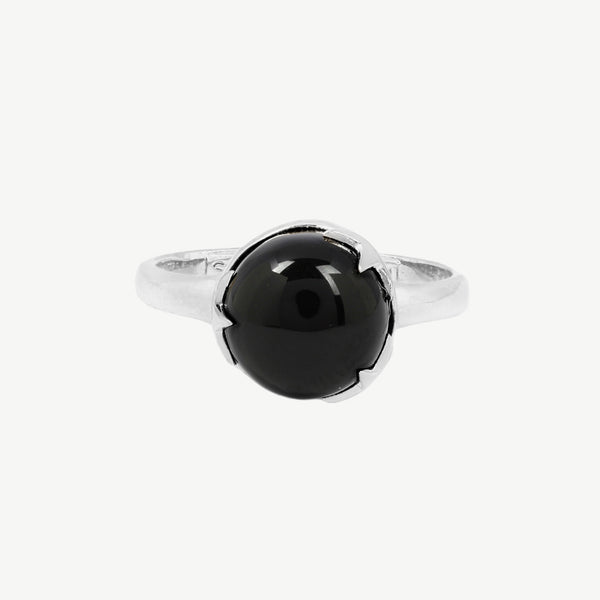 Under The Stars Ring in Black Onyx