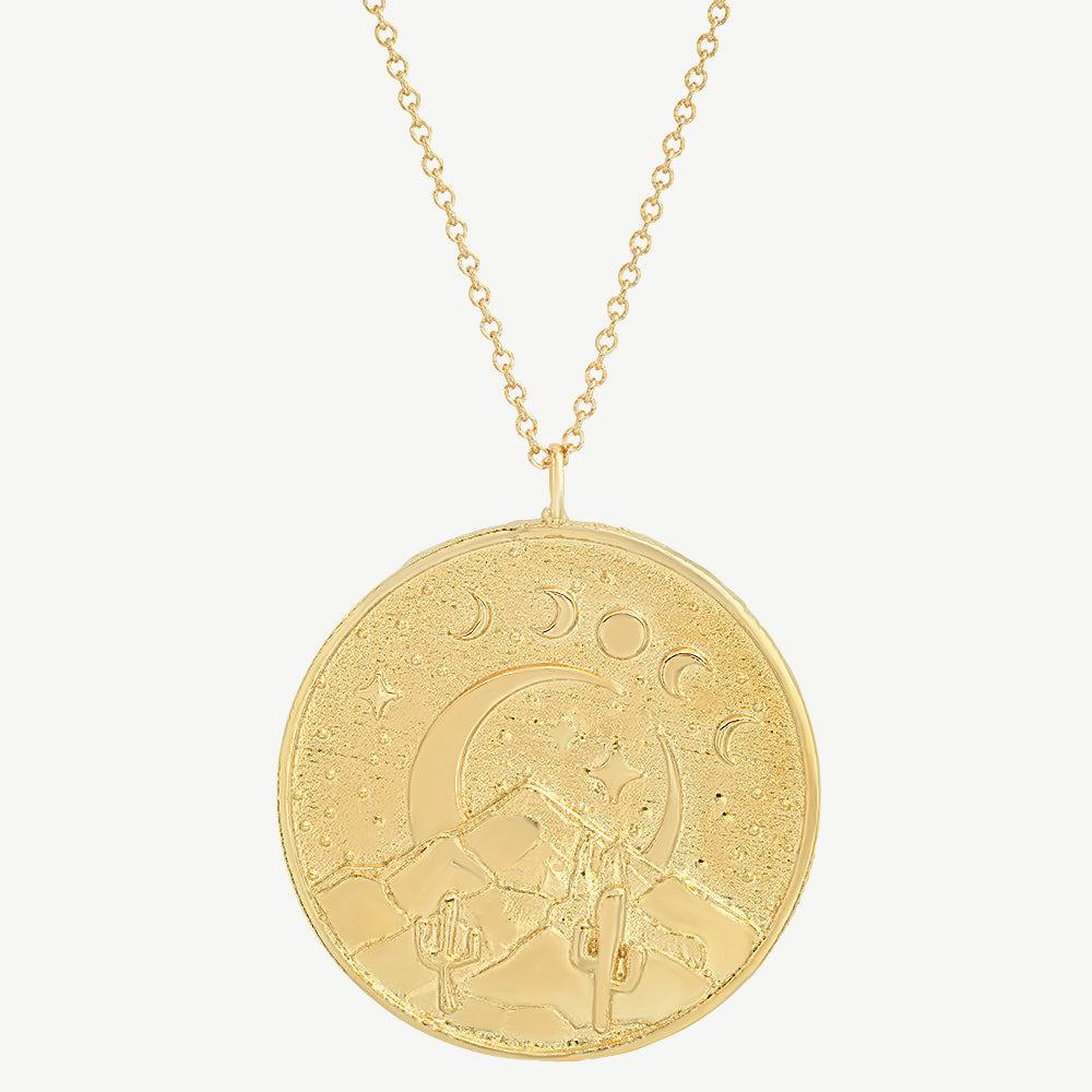 Desert Token Necklace