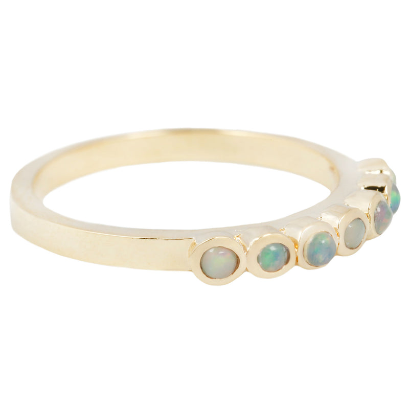 Crown Ring in Opal