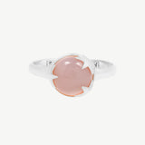 Under The Stars Ring in Pink Chalcedony