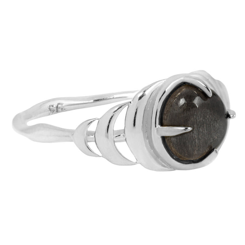 Amazon.com: BlackTreeLab “Cleo” Moonstone Ring- 925 Sterling Silver Rings- Moon  Stone Ring Women- Moonstone Engagement Ring : Handmade Products