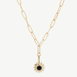 Ray Necklace in Black Onyx