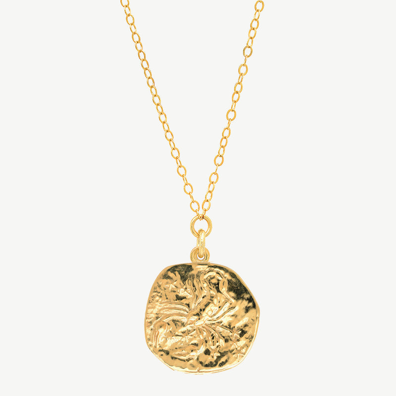 BROOKE GREGSON Zodiac Scorpio 14-karat gold diamond necklace | NET-A-PORTER