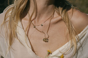 Traveler Necklace in Gold