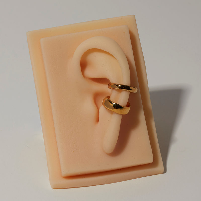 Dome Ear Cuff in Medium