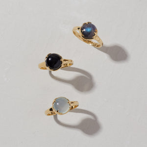 Under The Stars Ring in Chalcedony
